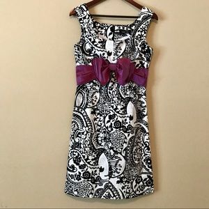 RICKIE FREEMAN for TERI JON Bow Dress